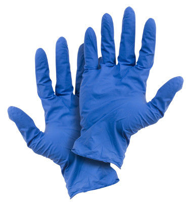 Comfortable Colored Disposable Gloves For Food Services / Laboratories