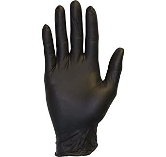 100% Synthetic Rubber Disposable Hand Gloves Oil Proof High Structure Strength