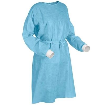 Anti Leakage Disposable Surgical Gown Soft Feeling Strong Adsorption Ability
