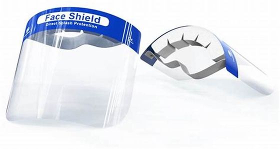 Medical Grade Transparent Acrylic Full Face Shield Anti Fog