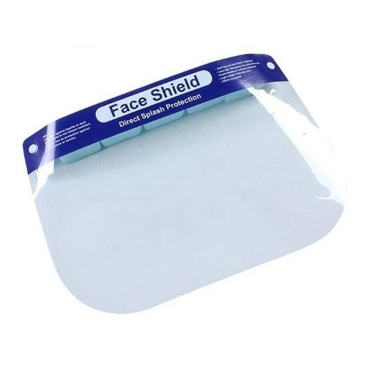 Water Repellent Disposable Face Shield Durable Suitable For Extended Wear