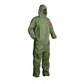 Waterproof Disposable Coverall Suit Chemical Protective Excellent Heat Dissipation