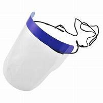 Breathable Safety Dental Face Shield PET Material 32×22cm With Thick Sponge