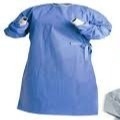 Hospital Scrubs Disposable Dressing Gowns With Elastic Cuff