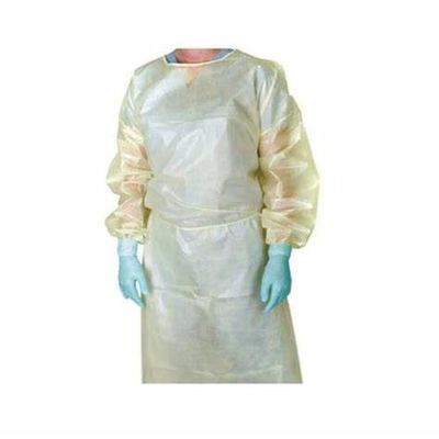 Waterproof 40 Gsm Impervious Xxl Isolation Ppe Medical Gowns