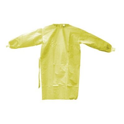 Non Woven Disposable Protective Plastic Gowns Ppe Fluid Resistant