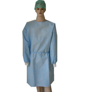 Cheap Disposable Hospital Pe Coated Sterile Isolation Gown Non Surgical