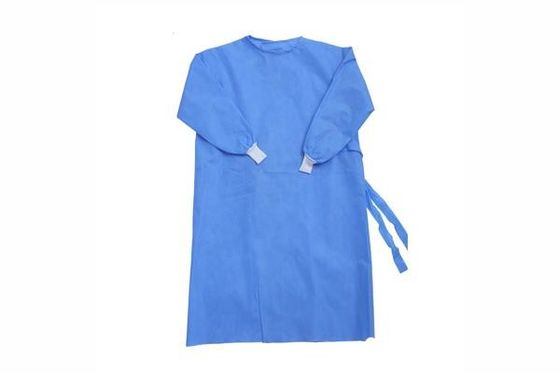 Hospital Polyethylene Plus Size Isolation Surgical Gown Non Woven