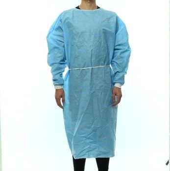 Antibacterial Non Woven Ppe Disposable Medical Isolation Gown