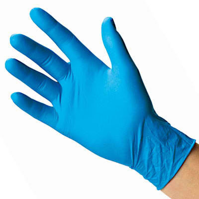 14 Mil Blue Extra Large Nitrile Disposable Gloves Bulk