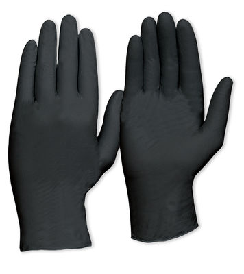 Protective Medium Small Blue Nitrile Gloves Short Sleeve