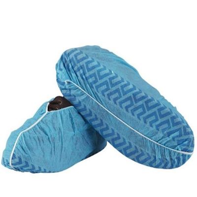 Extra Large Disposable Ppe Fabric Foot Shoe Cover Elastic