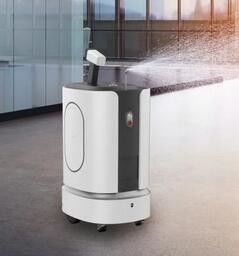 Stable Running Hospital Delivery Robot , Portable Disinfection Robot
