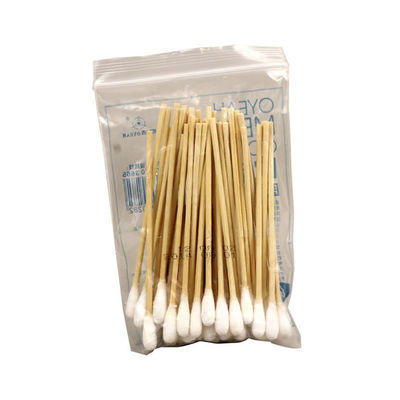 General Size Wooden Cotton Buds Multi Process Disinfection And Sterilization