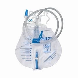 Medical Abdominal Urinary Nephrostomy Tube Drainage Bag With Anti Reflux Valve