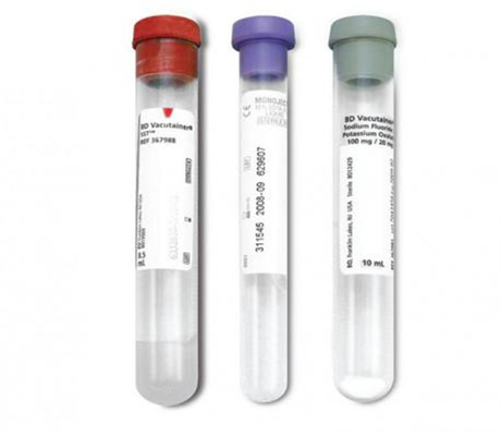 Edta Color Cbc Collection Clot Activator Vial , Sodium Heparin 