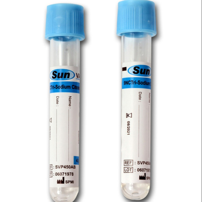Coagulation Sst Sodium Citrate Serum Collection Blood Tests Tube Sample Vials