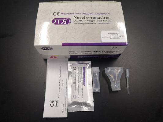 Oral Drug Rapid Test Mouth Swab , Saliva Antigen Rapid Test Kit