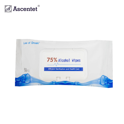 OEM Disinfect Alcohol Wet Wipe And Ethyl Alcohol Wipes