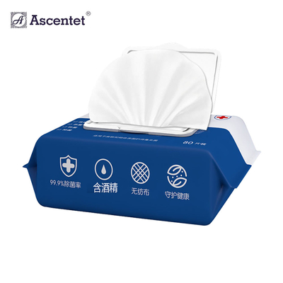 Alcoholic Disposable Wipes 75% Alcohol Wet Wipes Alcohol Wipes