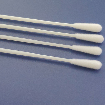 Disposable Specimen Collection Nylon Flocked Nasal Swab For Covid Test