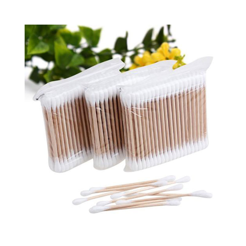 Hygienical Safe Medical Cotton Swab Eco Friendly Recyclable Materials