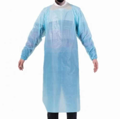 Oversized Hospital Protective Disposable Yellow Breathable Xl Isolation Gown