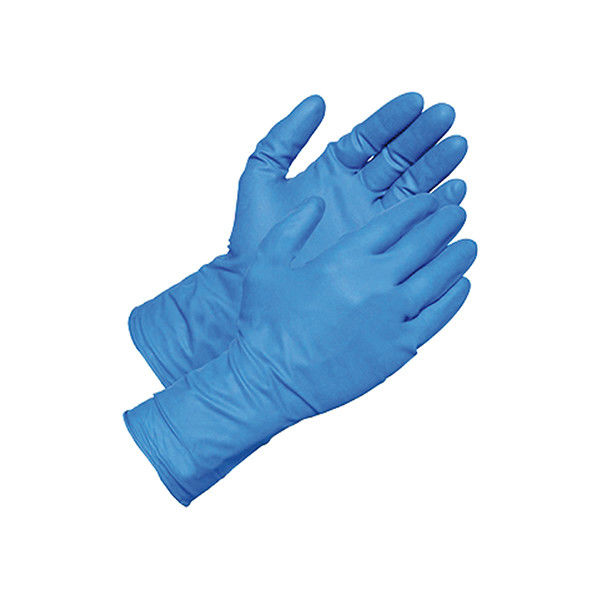 Near Me Blue Nitrile Disposable Hand Gloves Bulk Online