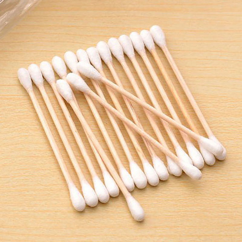 Harmless Medical Cotton Swab , Anti Bacterial Cotton Applicator Sterile