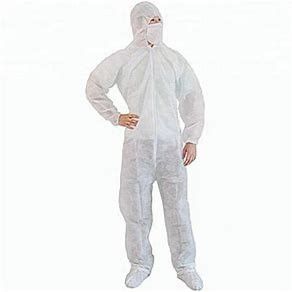 Medical Protective Full Body Ppe Hazmat Biological Suit Chemical Resistant