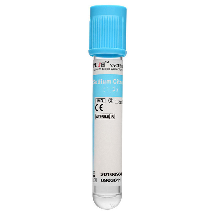 Heparin Test Sodium Fluoride Edta Anticoagulant Tube Clotted Blood Sample Bottle