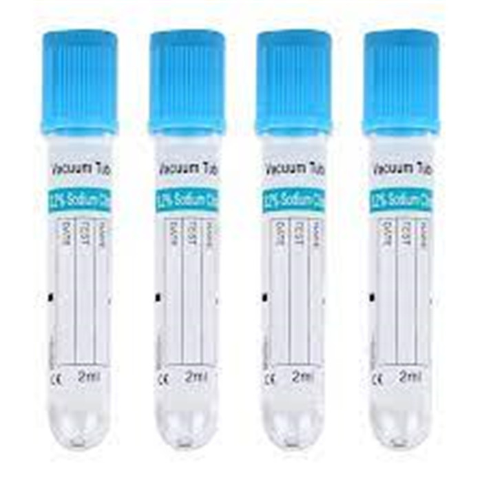 Evacuated Heparin Blood Collection Lavender Top Edta Tubes
