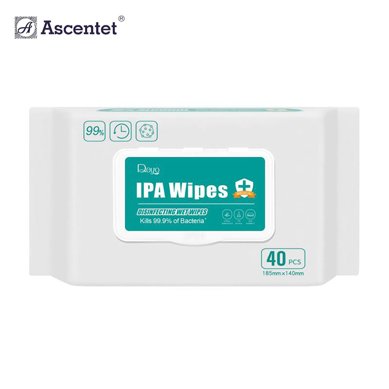 Ready In Stock Alcohol Wipes With 75% Alcohol Spunlace Wet Wipes